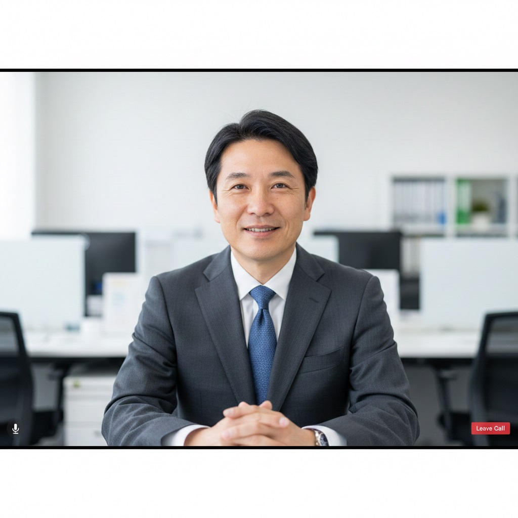 オンラインでコンサルティングを受ける様子